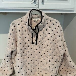 The Great faux fur pullover